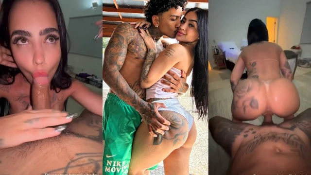 Putaria Mc Mirella chupando e sentando no dotado porno caseiro